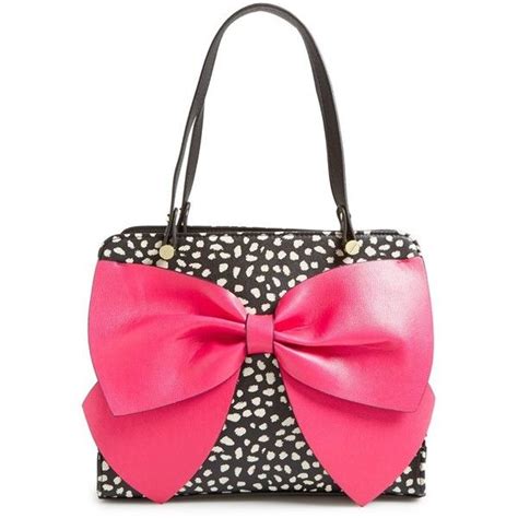 Women S Betsey Johnson Bow Regard Large Satchel