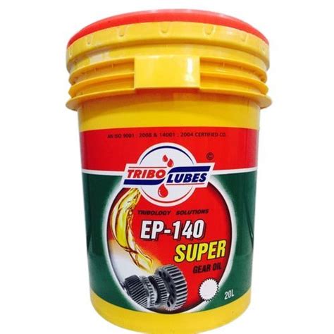 20L EP 140 Super Industrial Gear Oils Packaging Type Bucket At 150