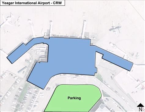 Yeager Airport Map | CRW Terminal Guide