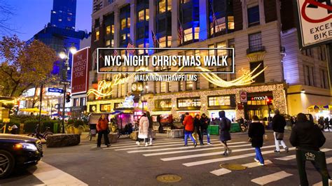 NYC Christmas Walk And Lights Macy S Bryant Park Saks Fifth Avenue