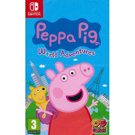 Nintendo 任天堂 NS Switch佩佩豬世界大冒險 Peppa Pig World Adventures英文歐版