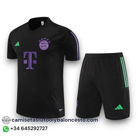 Conjunto Bayern Munich Visitante Entrenamiento Camisetas