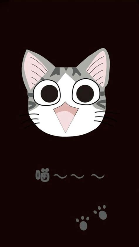 Cartoon Cat Mobile Wallpapers Wallpaper Cave