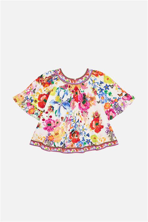 Kids Yoke Top Dress 12 14 Fairy Gang Camilla Au Camilla