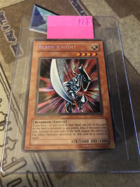 Moderately Played Blade Knight Ct Limited Edition Secret Rare