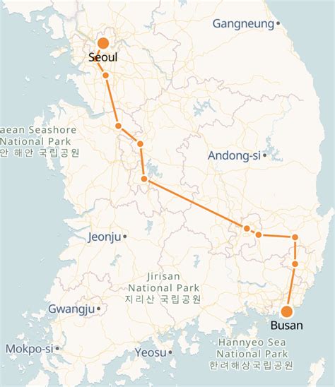 KTX Train from Busan to Seoul | Schedule & Tickets - Korea Trains