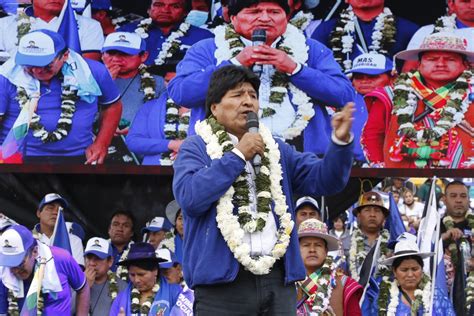 Morales Ratifica Lauca Ñ Para Congreso Del Mas Y Descrata A El Alto