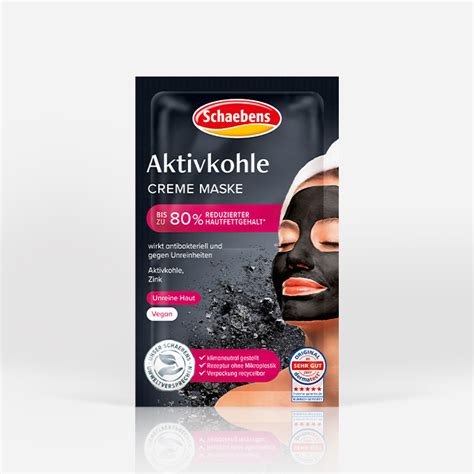 Aktivkohle Strong Peel Off Maske Sch Ne Und Gesunde Haut Mit Schaebens