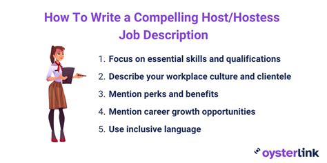 Host/Hostess Job Description Templates [Copy & Paste] + PDF