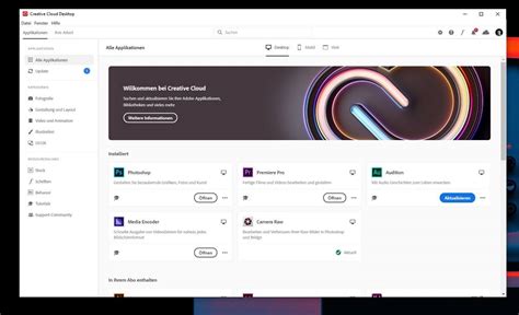 Adobe Creative Cloud Neue Desktop App Ab Sofort Erh Ltlich