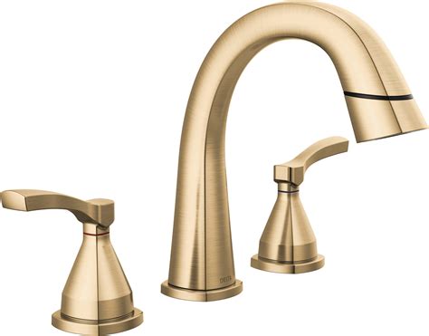 Delta 35775 Pd Dst Stryke 12 Gpm Widespread Bathroom Faucet Lumicoat