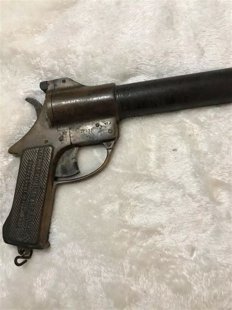 Vintage Brass Ww2 Cool Flare Gun 1943 Rare 2055587800