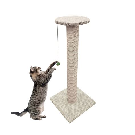 100cm Beige Giant Cat Scratching Post Extra Large Tall Etsy Uk