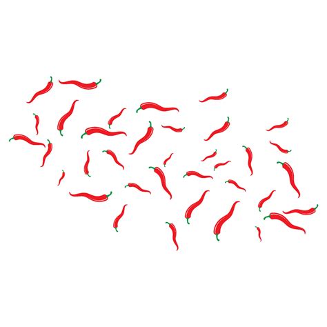 Red Hot Natural Chili Icon Vector Illustration 35630914 Vector Art At Vecteezy
