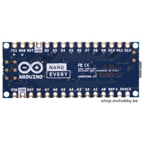 Arduino Nano Every - MCHobby - Vente de Raspberry Pi, Arduino, ODROID, Adafruit