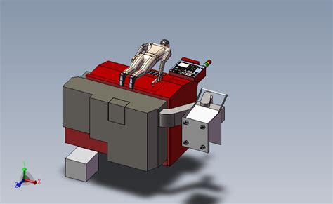 转塔数控车床 SOLIDWORKS 2014 模型图纸下载 懒石网