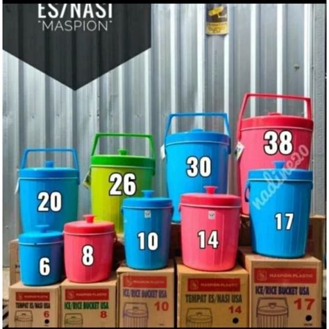 Jual Termos Es Termos Nasi Ice Rice Bucket MASPION Uk 6 8 10 14 17