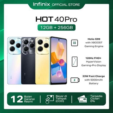 Jual Infinix Hot Pro Gb Helio G Fhd Mp Ai Dual Camera Mah