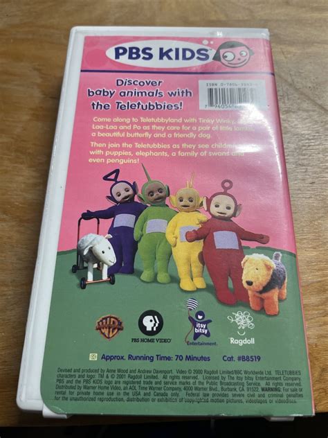 Teletubbies Baby Animals VHS Video Tape PBS | Grelly USA