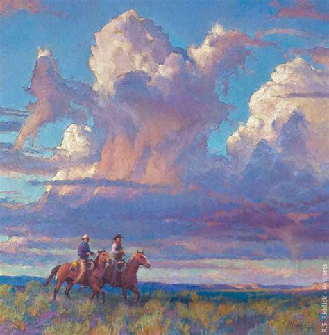 Painting By Artist R S Riddick In 2023 Western Art Cowboy Artists