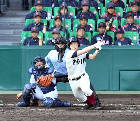 大阪桐蔭が準々決勝進出 初回両軍6得点藤浪先輩も見守る前で乱打戦を制す野球デイリースポーツ Online