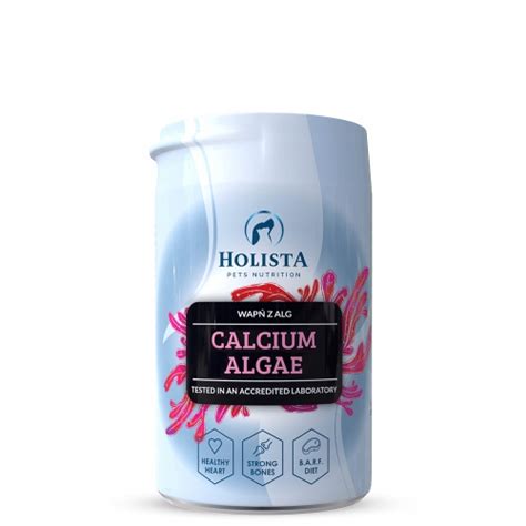 Holista Calcium Algae Wap Z Alg Suplement Preparat Dla Psa I Kota