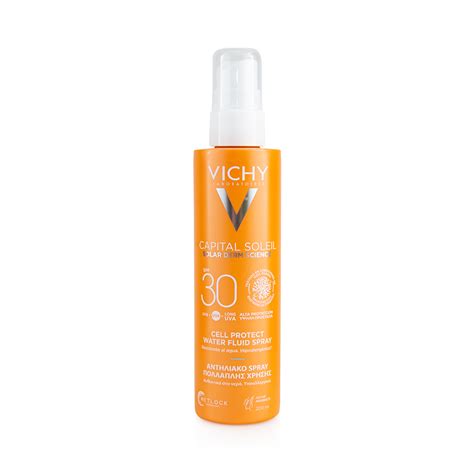 Vichy Capital Soleil Cell Protect Water Fluid Spray Spf30 200ml