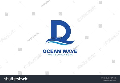 D Wave Logo Design Inspiration Vector Stock Vector (Royalty Free ...