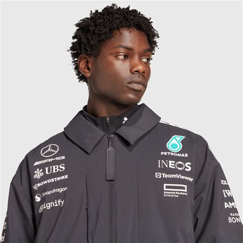 adidas 2025 Team Jacket - Mercedes-AMG F1 | Fuel For Fans