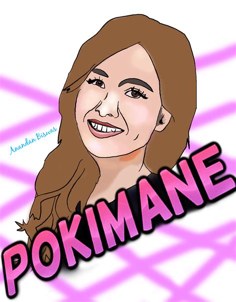 Pokimane Cute Art