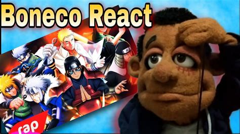 Boneco React Rap Dos Hokages Naruto A Vontade Do Fogo L NERD HITS