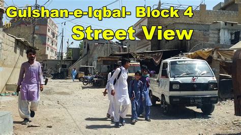 Gulshan E Iqbal Block Goth Life Street View Culture Karachi Adeel