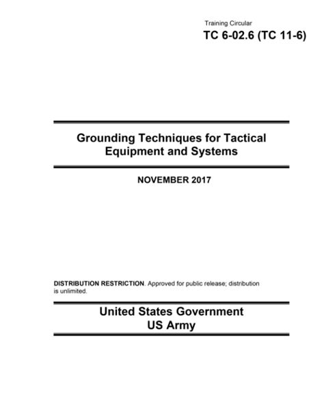 Training Circular Tc Tc Grounding Techniques For Tactical