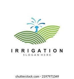 Irrigation Logo Design Vector Icon Symbol Stock Vector (Royalty Free ...