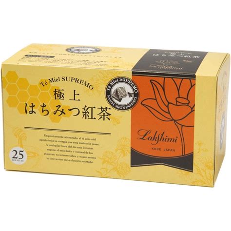 日本神戶 Lakshimi 極上蜂蜜系列茶包 25包袋盒 極上蜂蜜紅茶 蜂蜜水果茶 蜂蜜檸檬茶 紅茶茶包 蝦皮購物