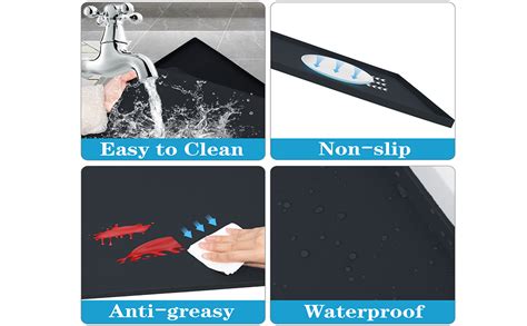 Washer And Dryer Top Protection Mat Rubber Mat Waterproof