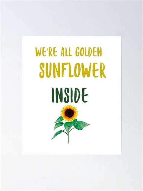 Cute Sunflower Puns Poster For Sale By Artydoc Redbubble