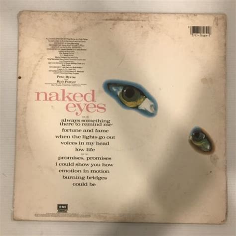 Naked Eyes Naked Eyes Lp 1983 Emi America St 17089 Vg Vg 4590644211