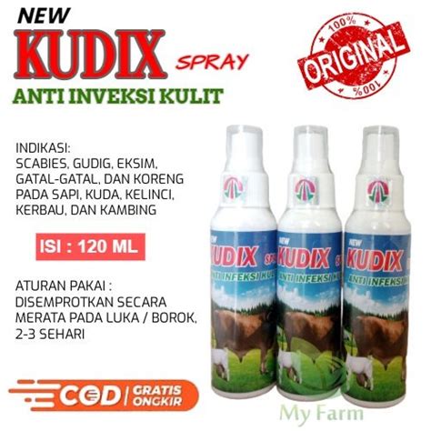 Jual Obat Semprot Infeksi Kulit New Kudik Kudix Spray Ml