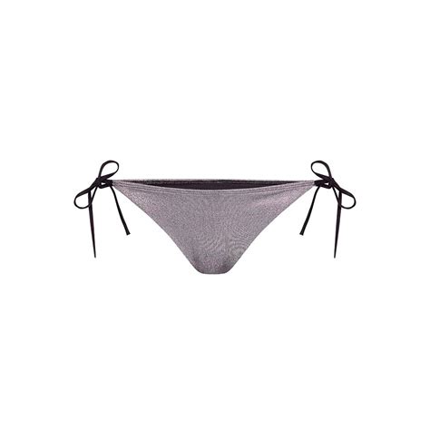 Tommy Hilfiger Braguita Bikini Zendaya Metallic Side Tie Azul Dressinn