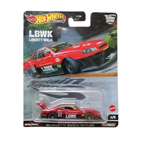 Hotwheels Hot Premium Mountain Drifters Drifter LB ER34 Silhouette Nissan Skyline R34 Shopee