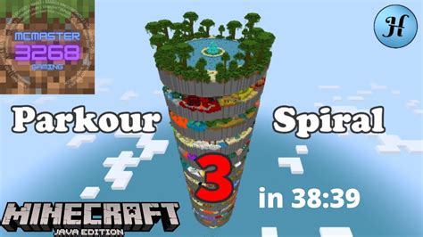 Minecraft Parkour Spiral 3 In 38 39 Java YouTube