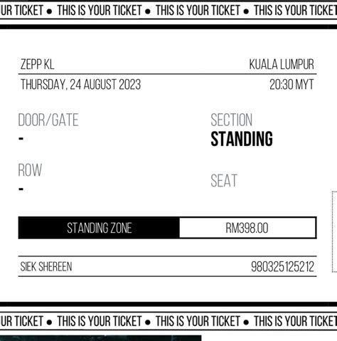 Wts Lany Zepp Kl Pm A Tour Before A World Tour