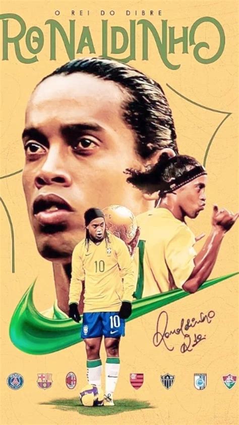 Pin Di G Design Su Ronaldinho Is A Magician Foto Di Calcio Squadra