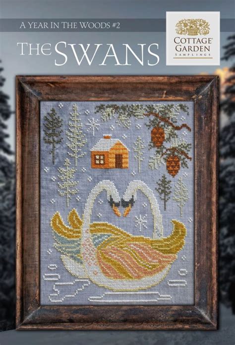 The Swans Cottage Garden Samplings Welcome Sassy Jacks Stitchery