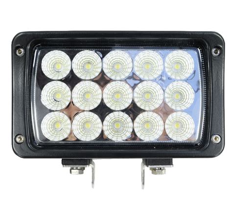 AK02 257 Lampa robocza diodowa prostokątna 15 led x 3W 45W 12V