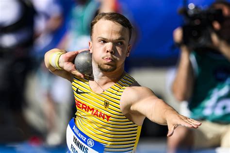 Para Leichtathletik WM 2023 Kugelstoßer Yannis Fischer holt zweites