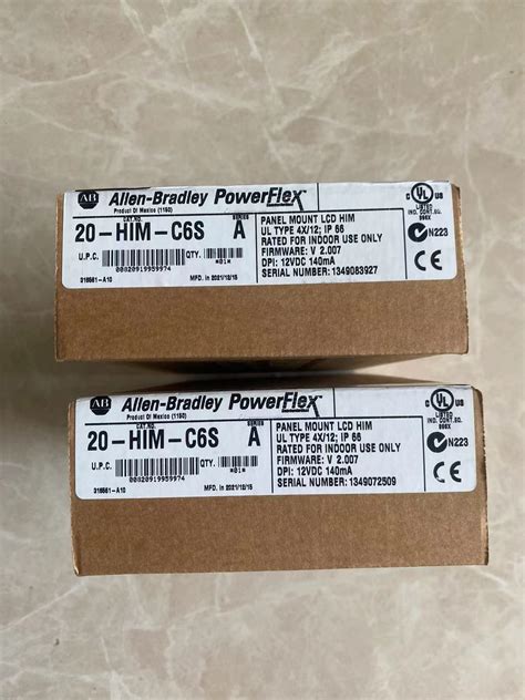 US 237 59 New Sealed Allen Bradley 20 HIM C6S PowerFlex Enhanced HIM