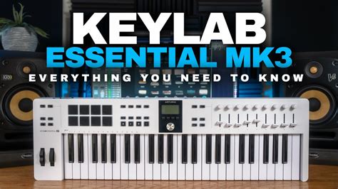 Arturias New Keylab Essential Mk3 Midi Keyboard Everything You Need