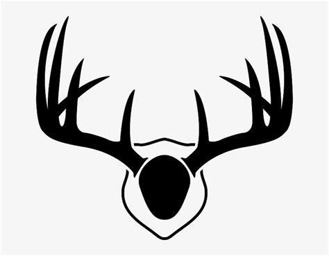 Antlers Deer Whitetail Free Vector Graphic On - Drawing Of Deer Antlers ...